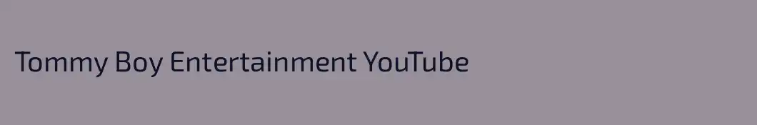 Tommy Boy Entertainment YouTube